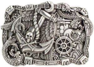 Gürtelschnalle The Marines World 4,0 cm