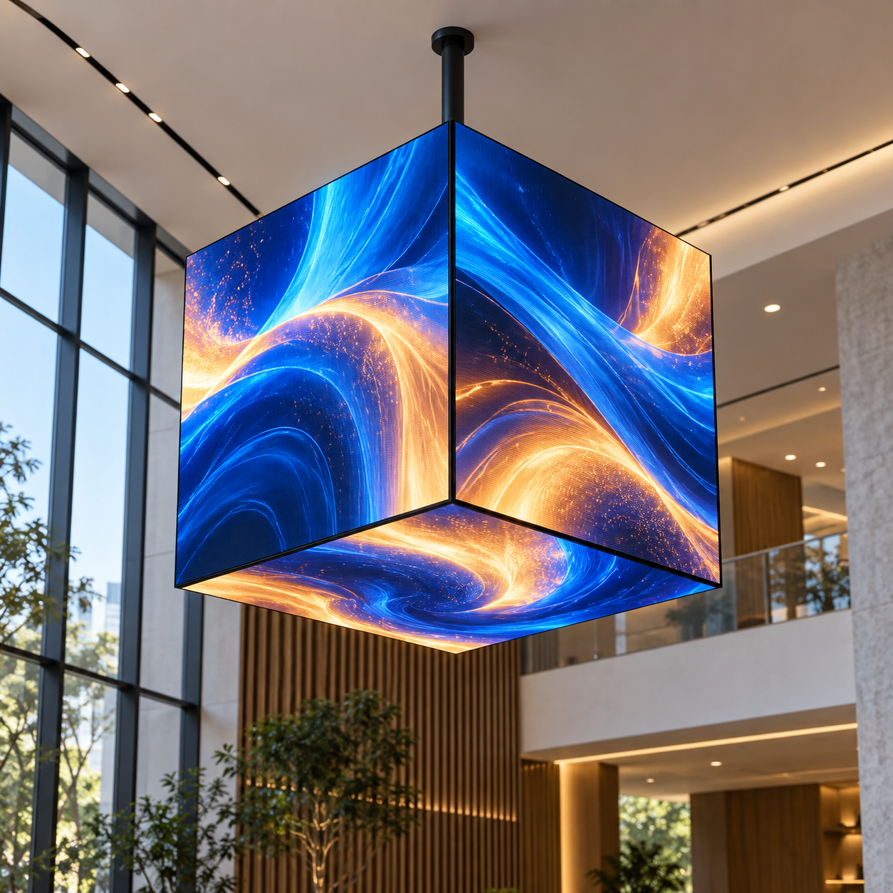 จอ LED Cube หลายขนาด 4–6 ด้าน
