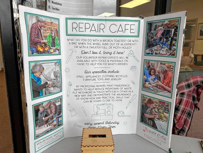 MAXT Makerspace holds Repair Cafe the second Saturday of every month.