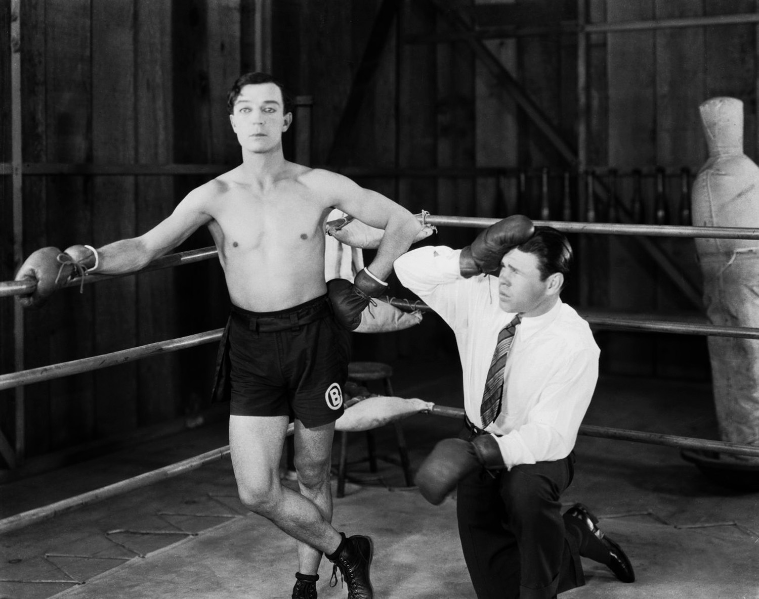 Buster Keaton stars in "Battling Butler."