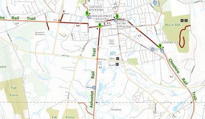 Available in print and online, a new map charts nearly 100 miles of rail trails in southern New Hampshire and neighboring communities in Vermont and Massachusetts