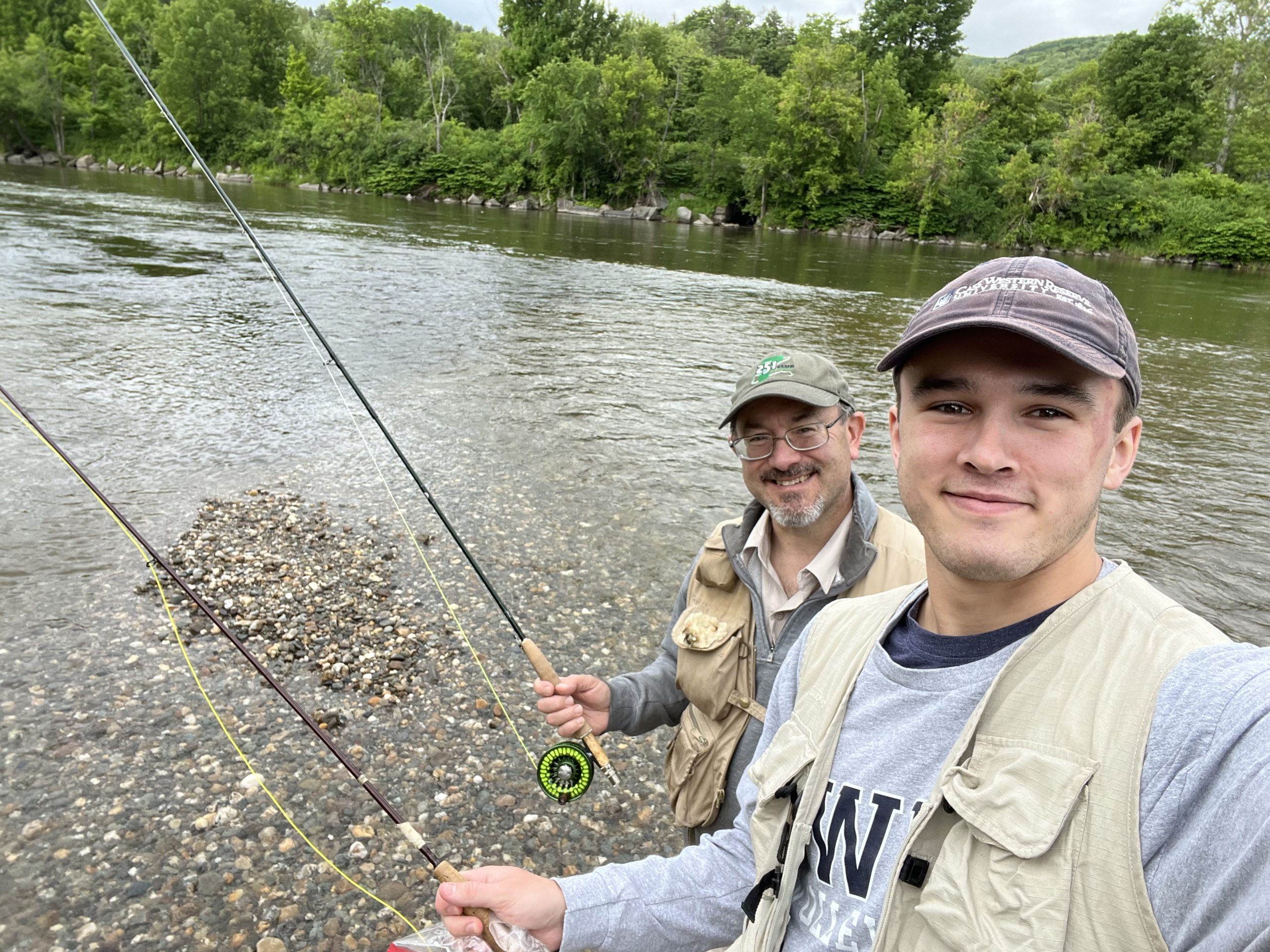 Peter Schmalz and his son Zach Schmalz