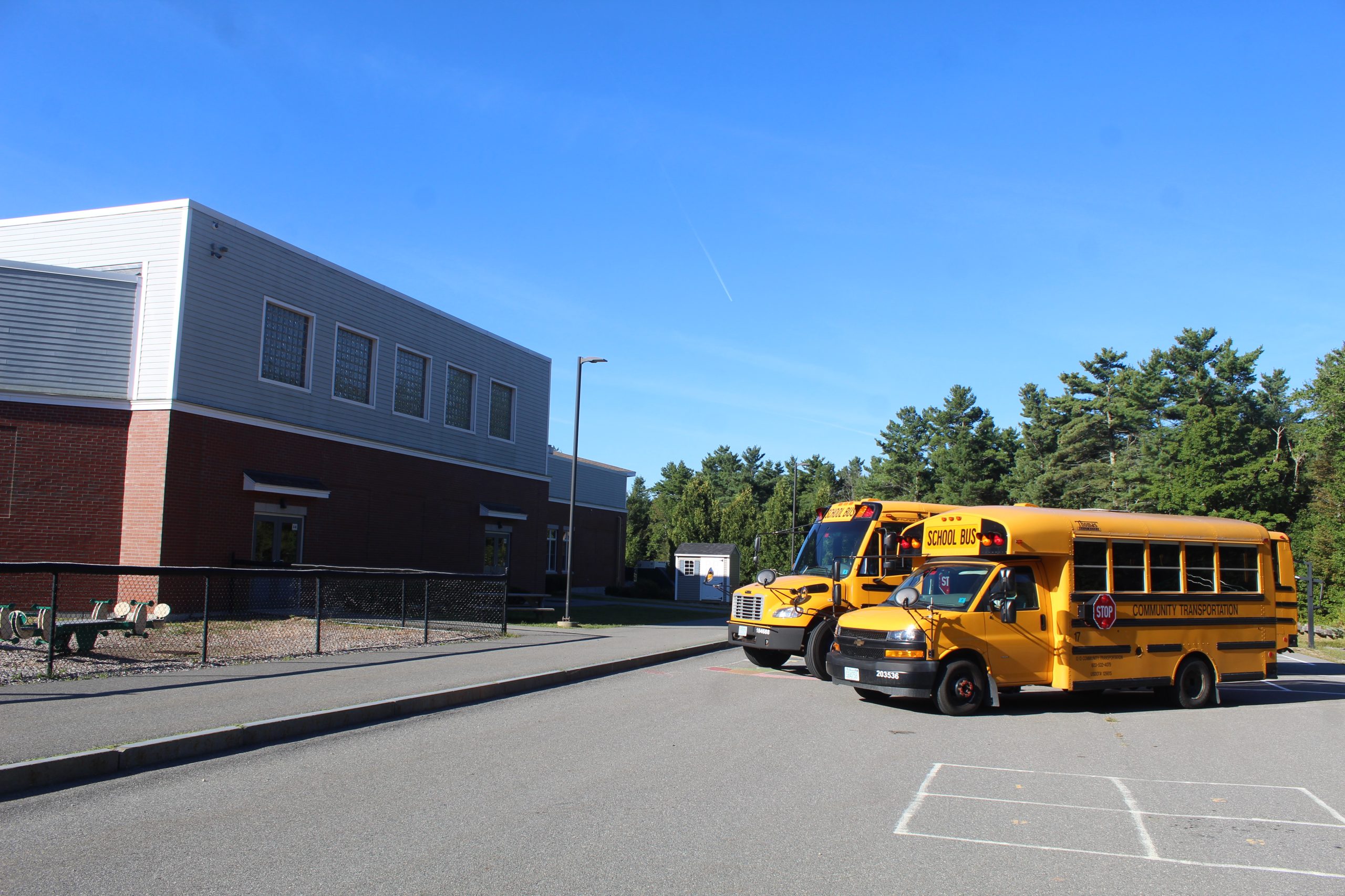 Highbridge Hill Elementary School on the first day of school. ASHLEY SAARI/Staff