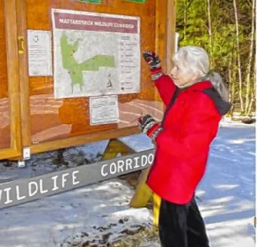 Patricia Martin has been named the Hometown Hero for August for her dedication to many causes in Rindge. COURTESY