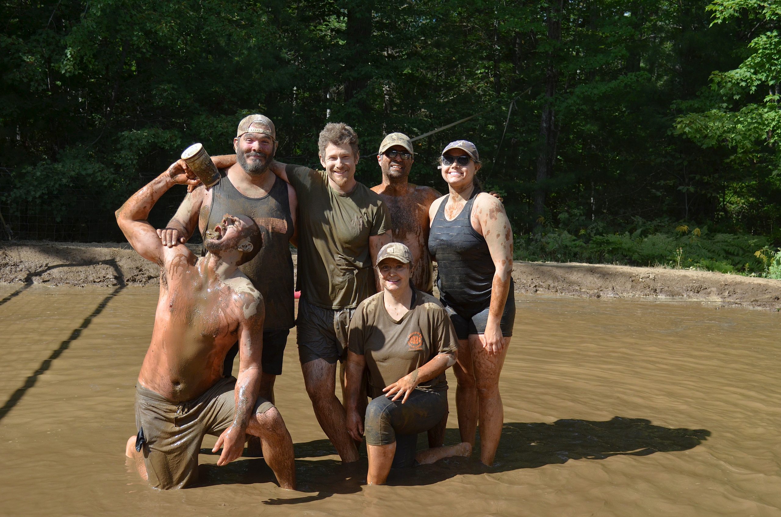 Mud Volleyball winners 2025