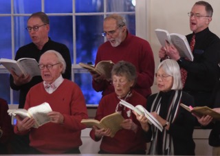 A community performance of the Christmas portion of Handel’s “Messiah” in 2024.