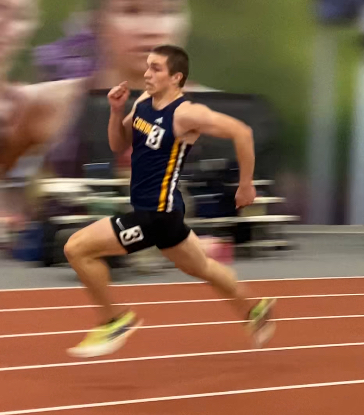ConVal senior Ross Stephens set a facility record at at Phillips Exeter Academy, winning the 300-meter in 35.37 seconds. He placed third in the 55-meter dash in 6.70 seconds. Both times were personal bests.