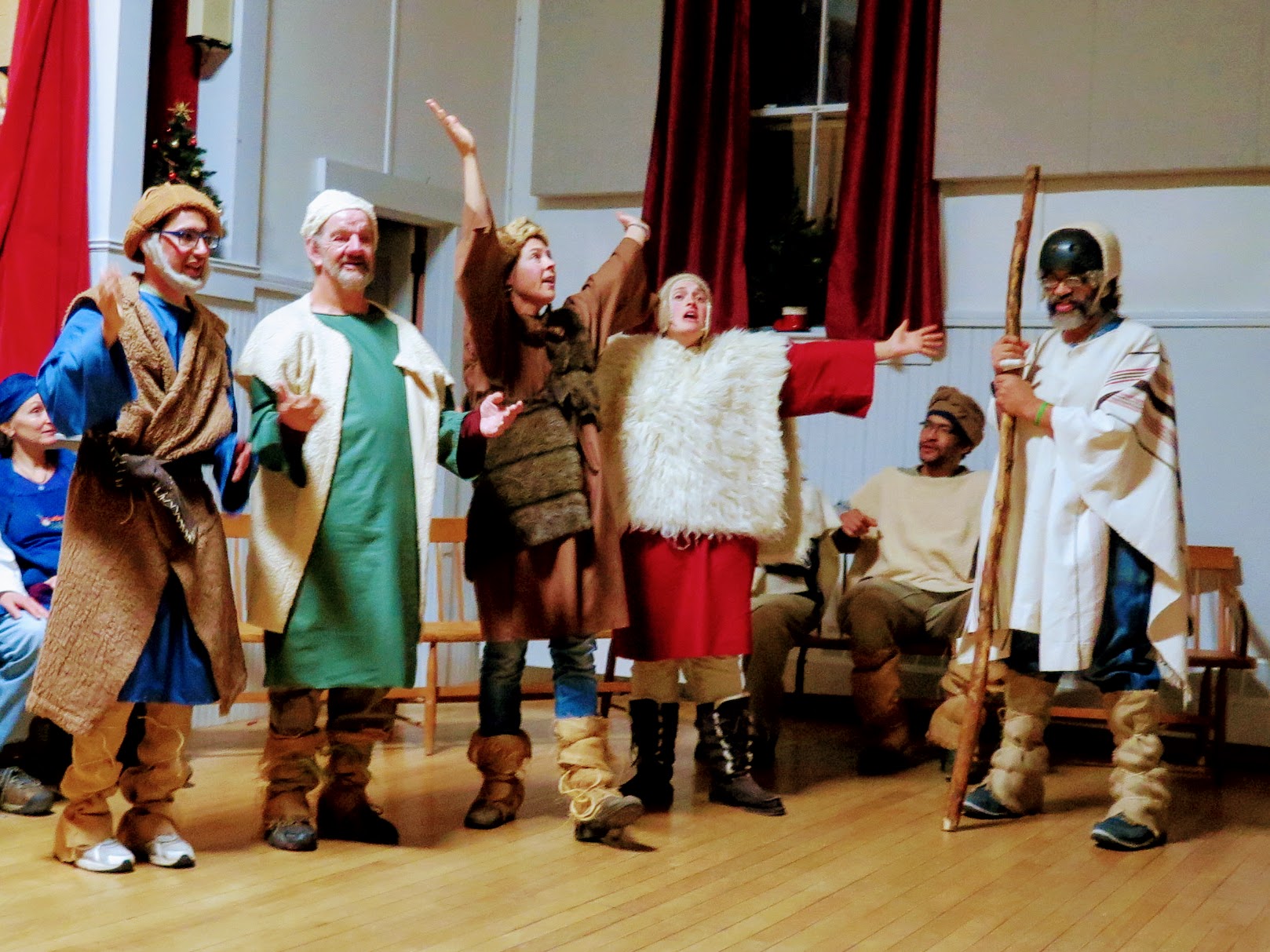 Plowshare Farm Performs "Shepherds Play"