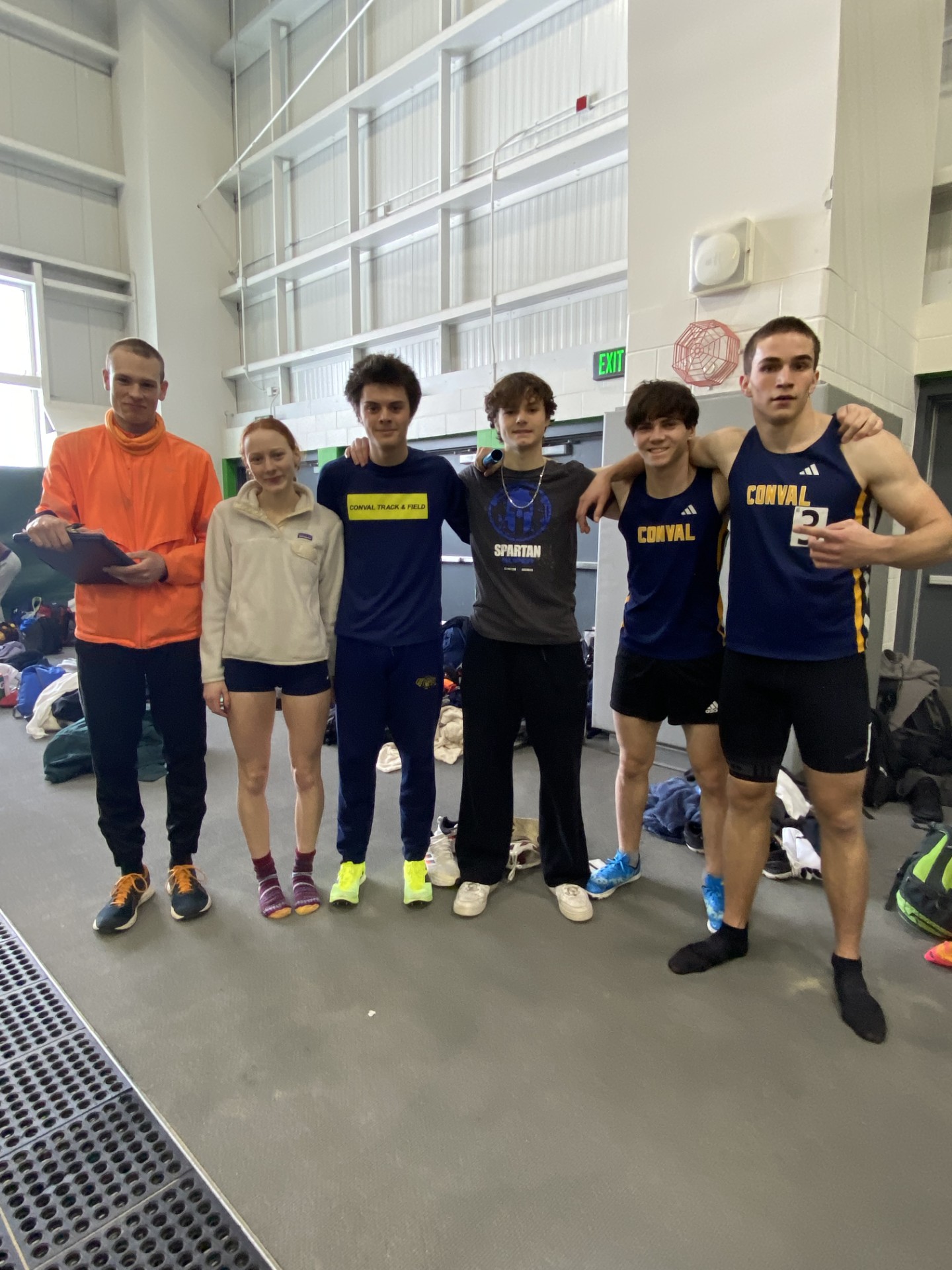 Ian Post, Whitney Adair, Griffin Schultz, Bretton Davies, Marcus Jordan and Ross Stephens.