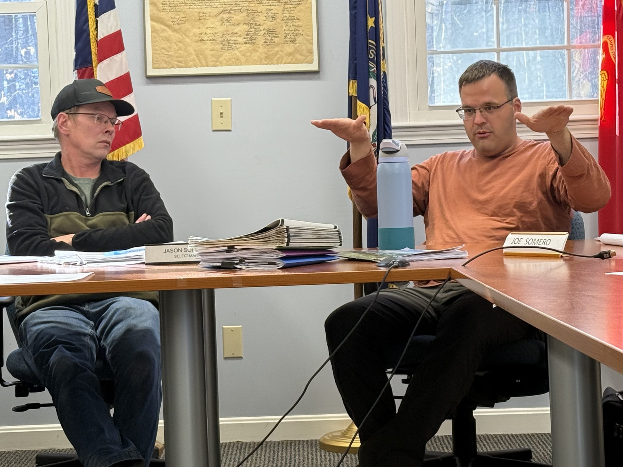 Select Board Chair Jason Somero and FAC member Bruce Ruotsala discuss the role of the FAC.