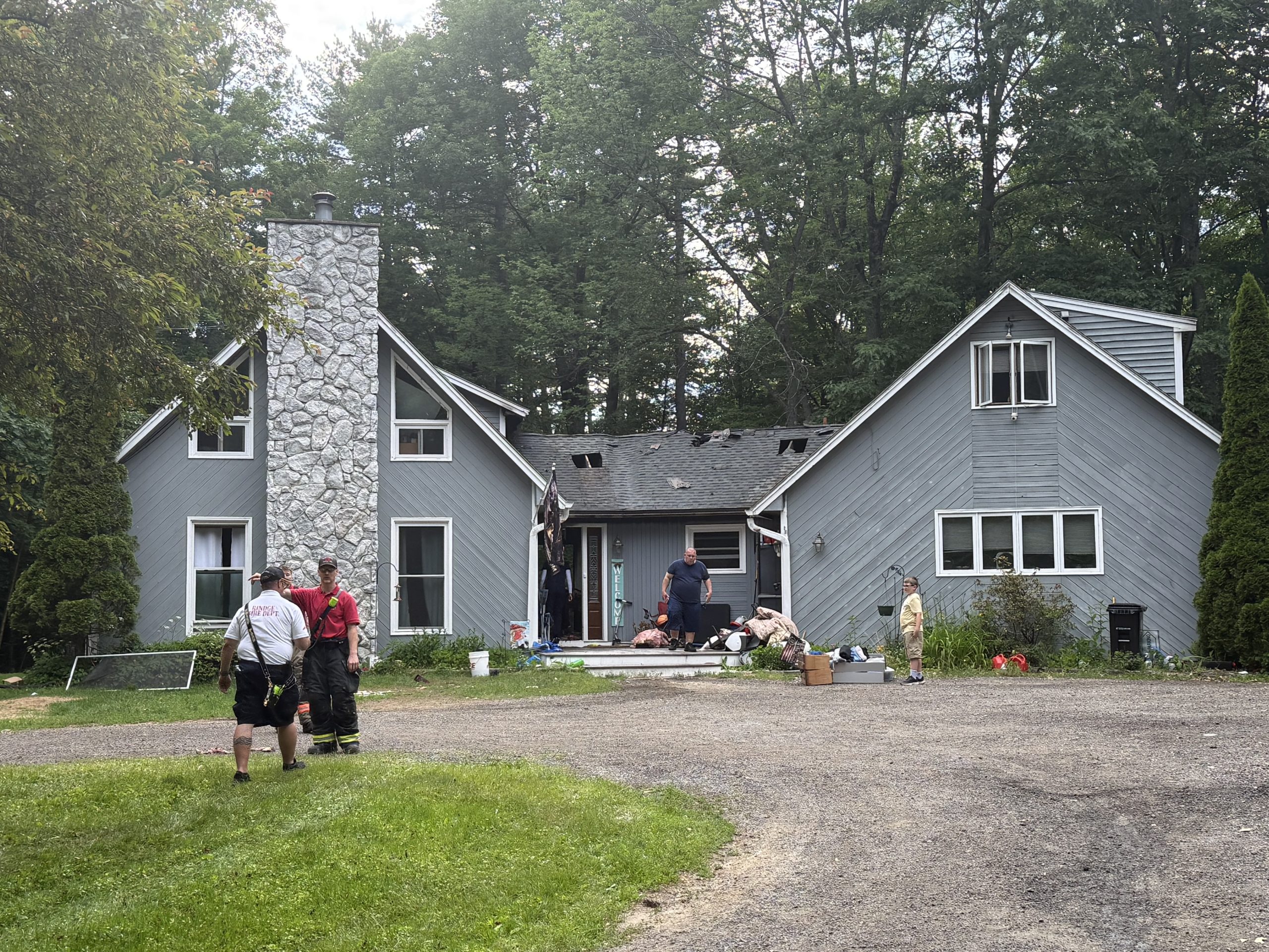 House fire on Old Cathedral Road displaces nine people