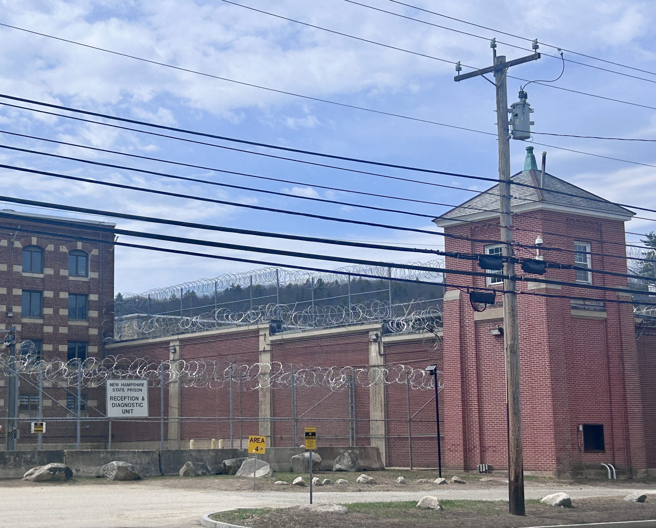 The New Hampshire State Prison for Men in Concord, as seen on April 14, 2026.