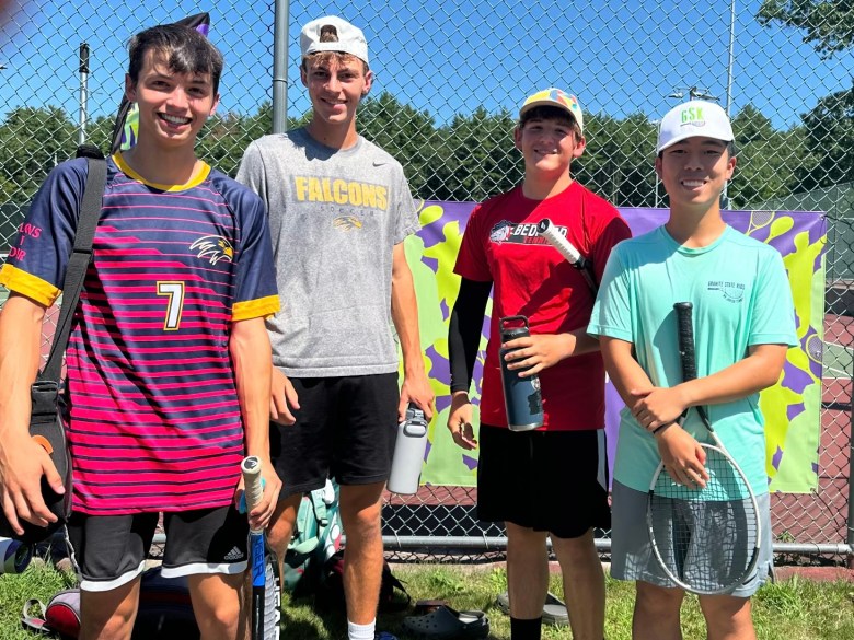 Milo Cocola, Carter Hall, Conor McEnerney and Adam Chan.