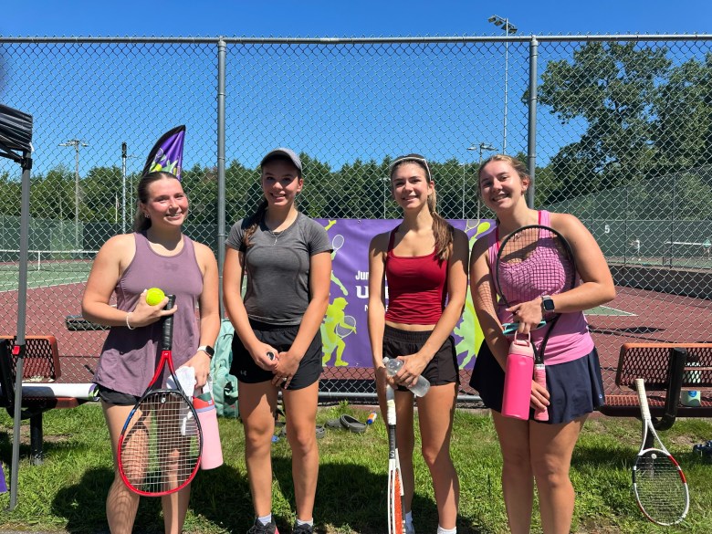 Team members Haley Samuelson, AddisonDelworth, Lilly Blasi and Sophia Yates. 