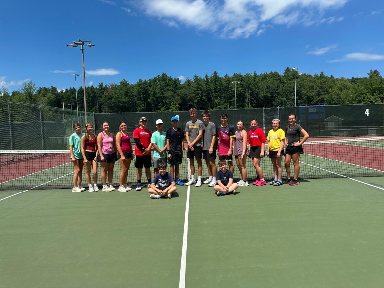 The Monadnock U18 Tennis Team won the New Hampshire State Championships. 