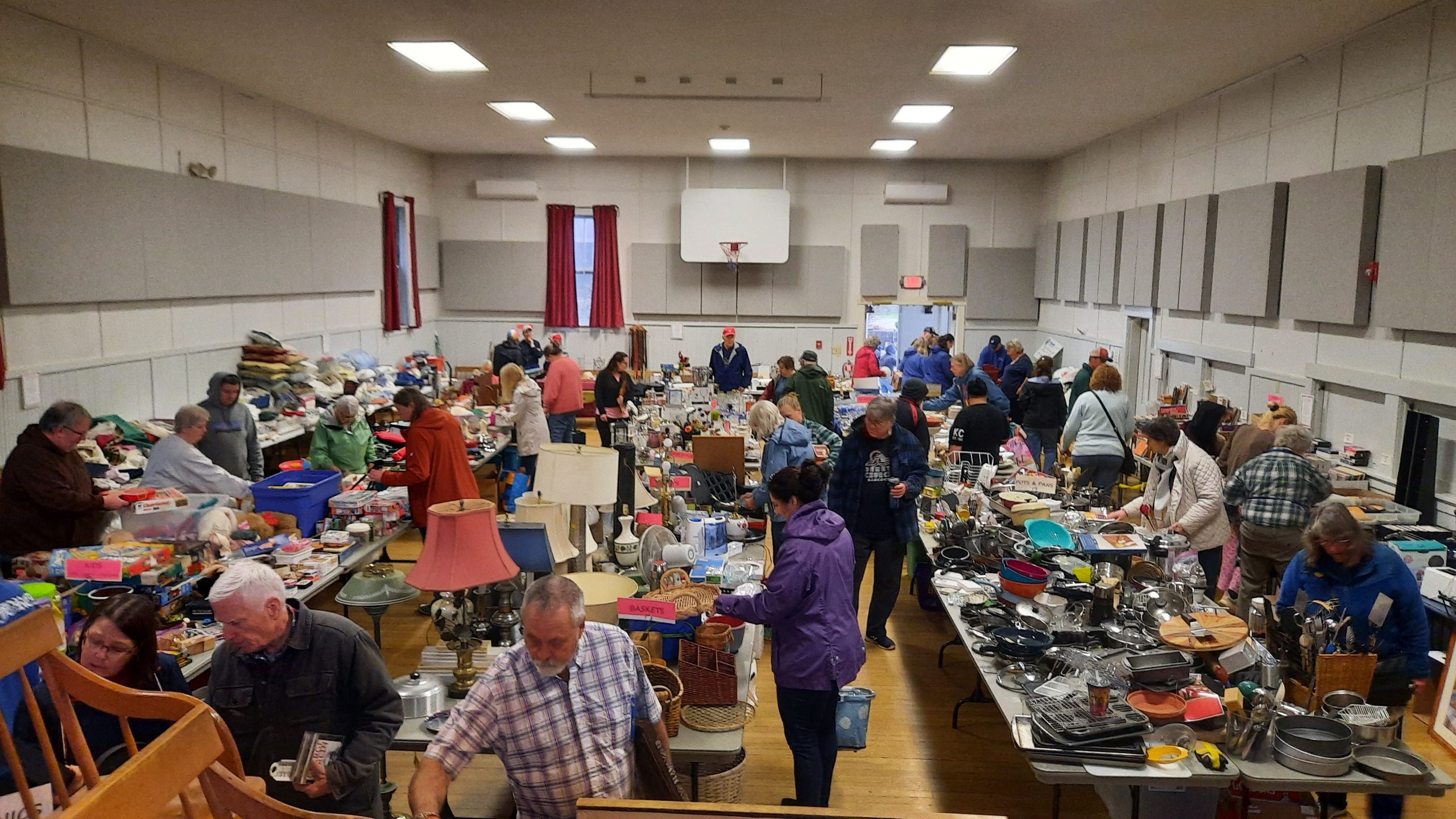 The final Kiwanis yard sale of the season will be held on Saturday, Oct. 3 at the Union Congregational Church, 33 Concord St., Peterborough, from 8 a.m. to 1 p.m.