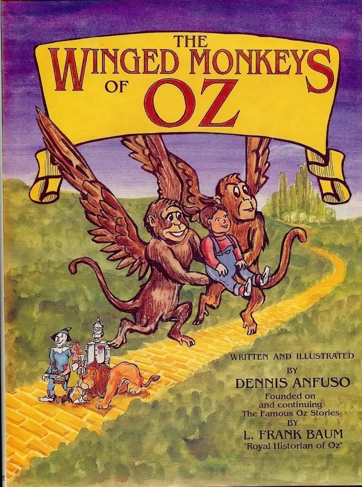 Cover of "The Winged Monkeys of Oz," by Dennis Anfuso.