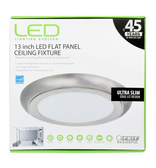 13inch Flat Panel Ceiling Light Box Packaging