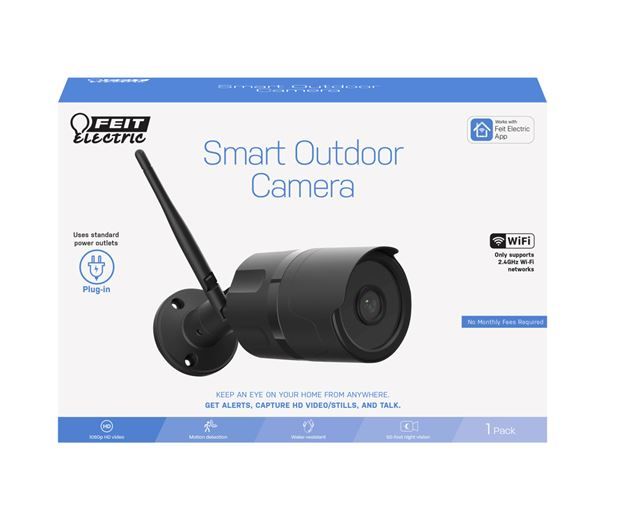 Smart Wi-Fi Outdoor HD120V Camera Box Packaging