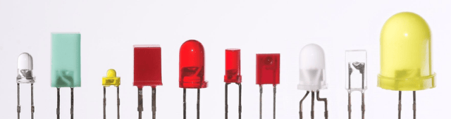 Various low-power LEDs.