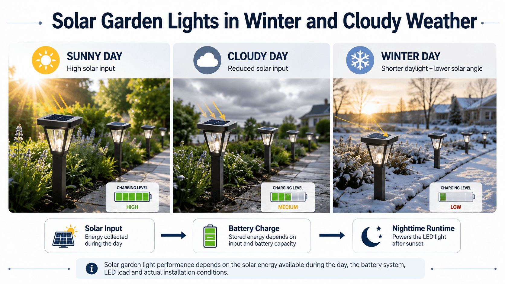 Why Do Solar Garden Lights Perform Worse on Cloudy Days and in Winter? A B2B Buyer’s Guide post thumbnail