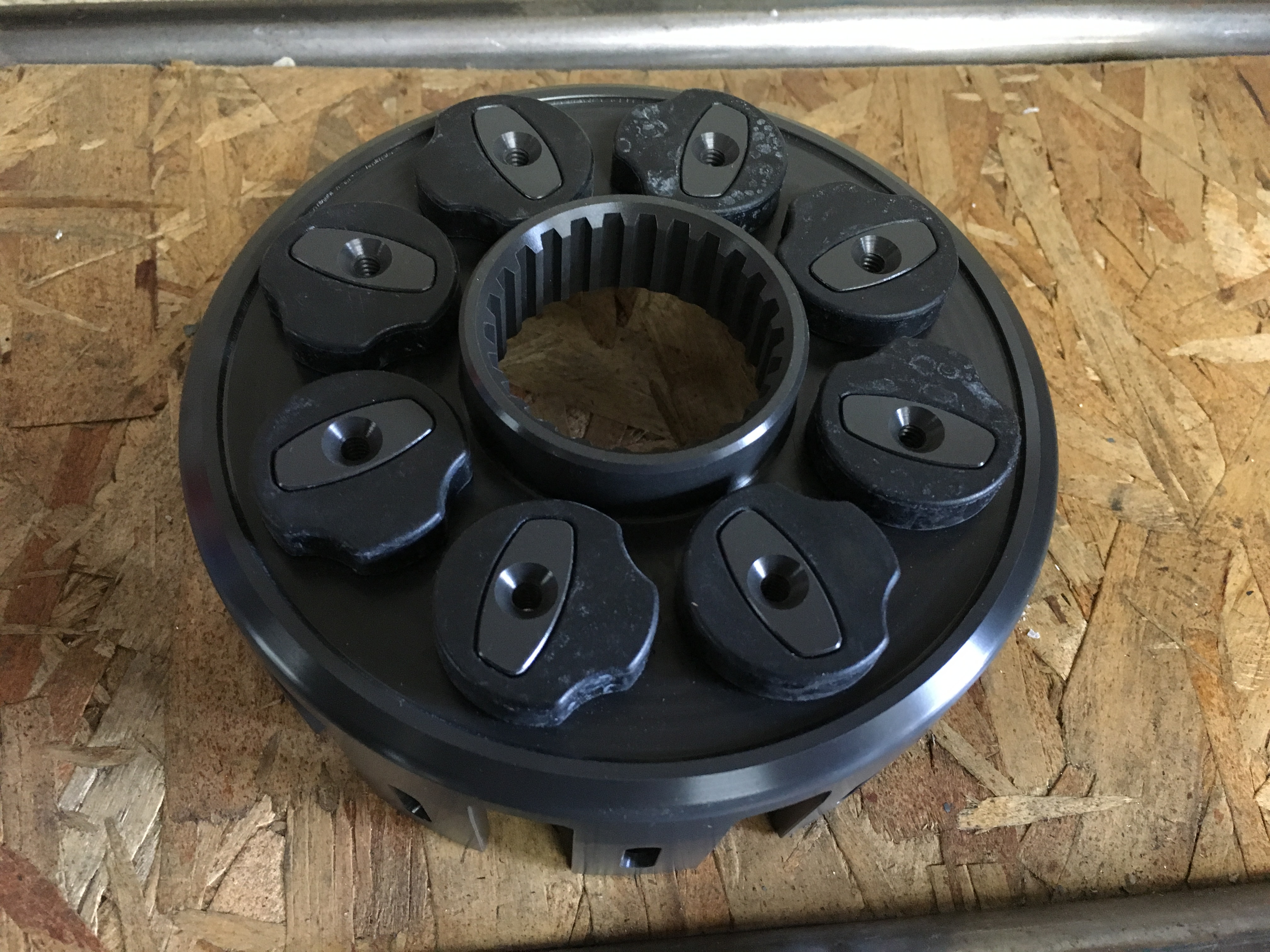 Hinson Works Clutch Basket for TRX250R – LED Performance