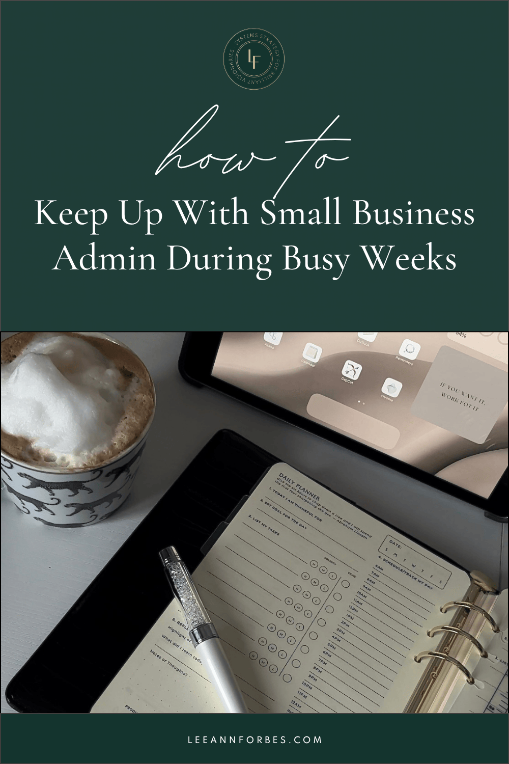 How to Keep Up With Small Business Admin During Busy Weeks