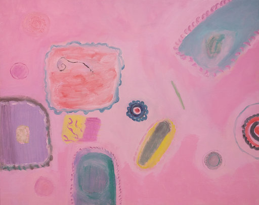 Kotona 2. 2019, öljyväri kankaalle, 73x92