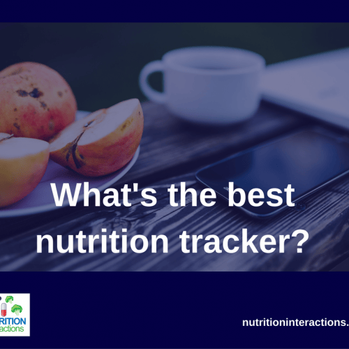 What’s the best nutrition tracker?  Review of four popular ones.