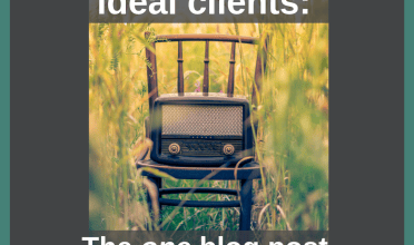 How to attract ideal clients: The one blog post you’re missing!