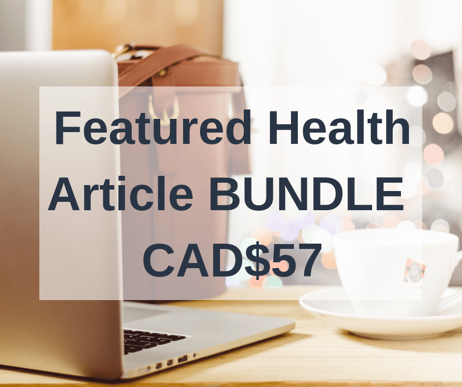 done for you health article bundle