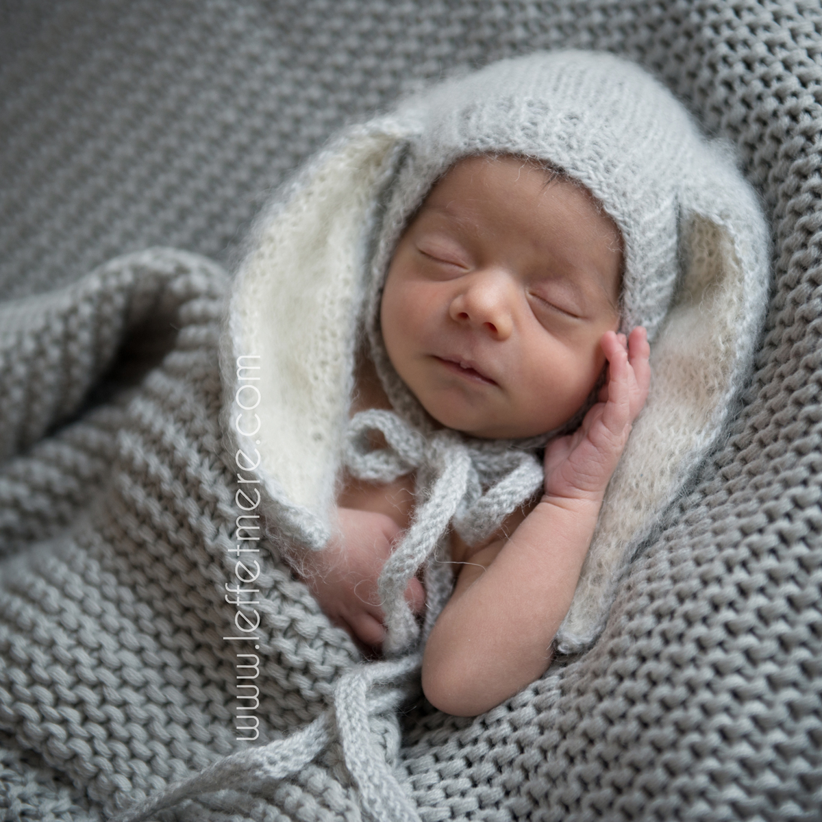 portrait bébé l'effet mère