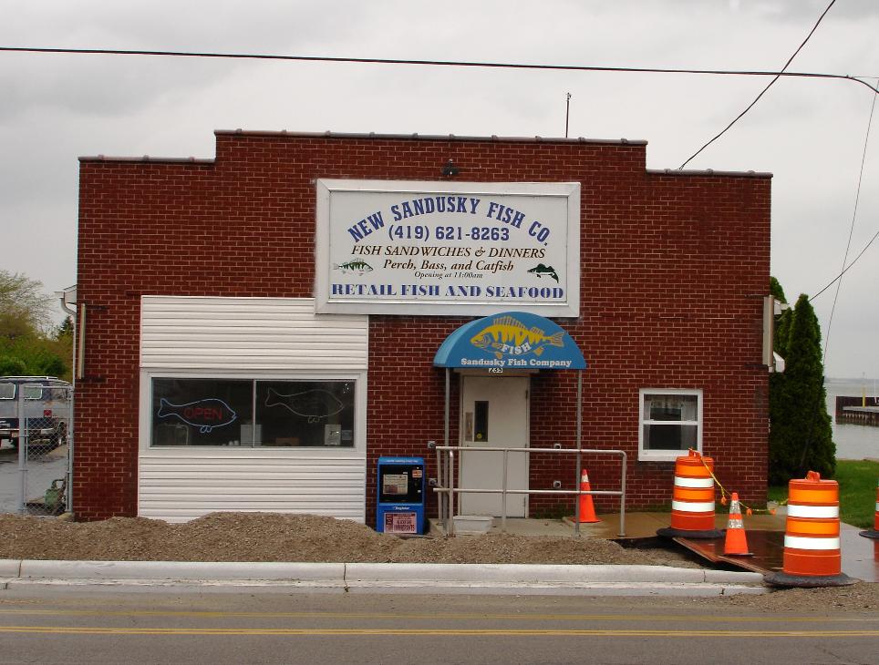New Sandusky Fish Company, Sandusky OH Left at the Fork
