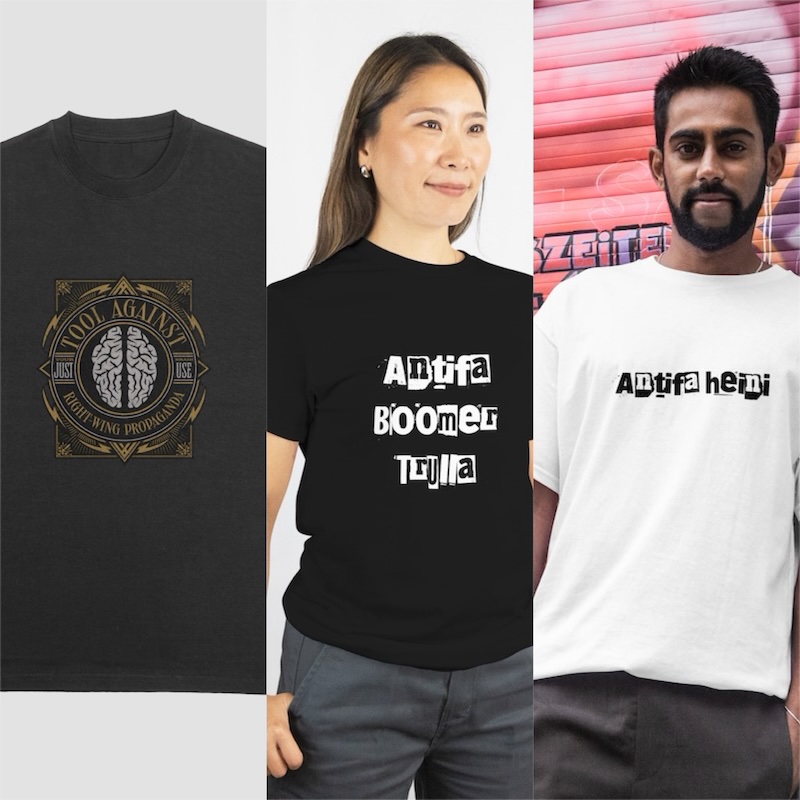 Rundhals-Shirt