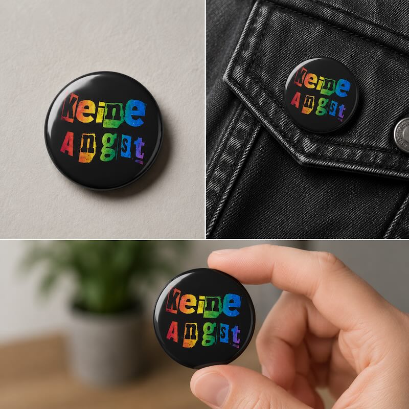 Keine Angst Button