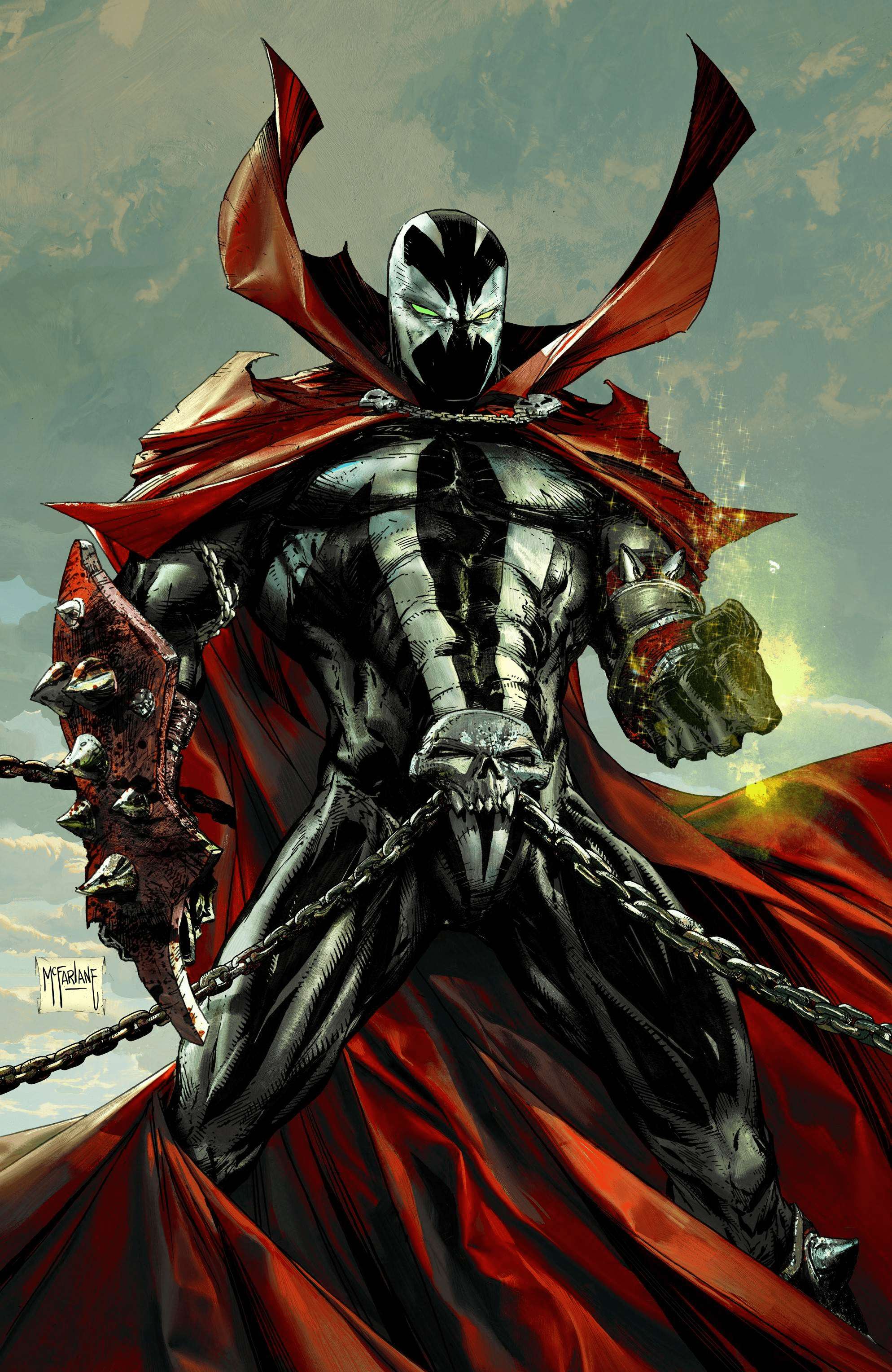 SPAWN 21 未開封 UVフィルム梱包 コレクション品 king-spawn-21-cover-b-glapion-