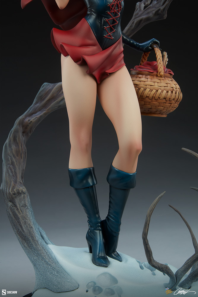 Red Riding Hood J Scott Campbell's Fairytale Fantasies Collection Statue by Sideshow - Image 6