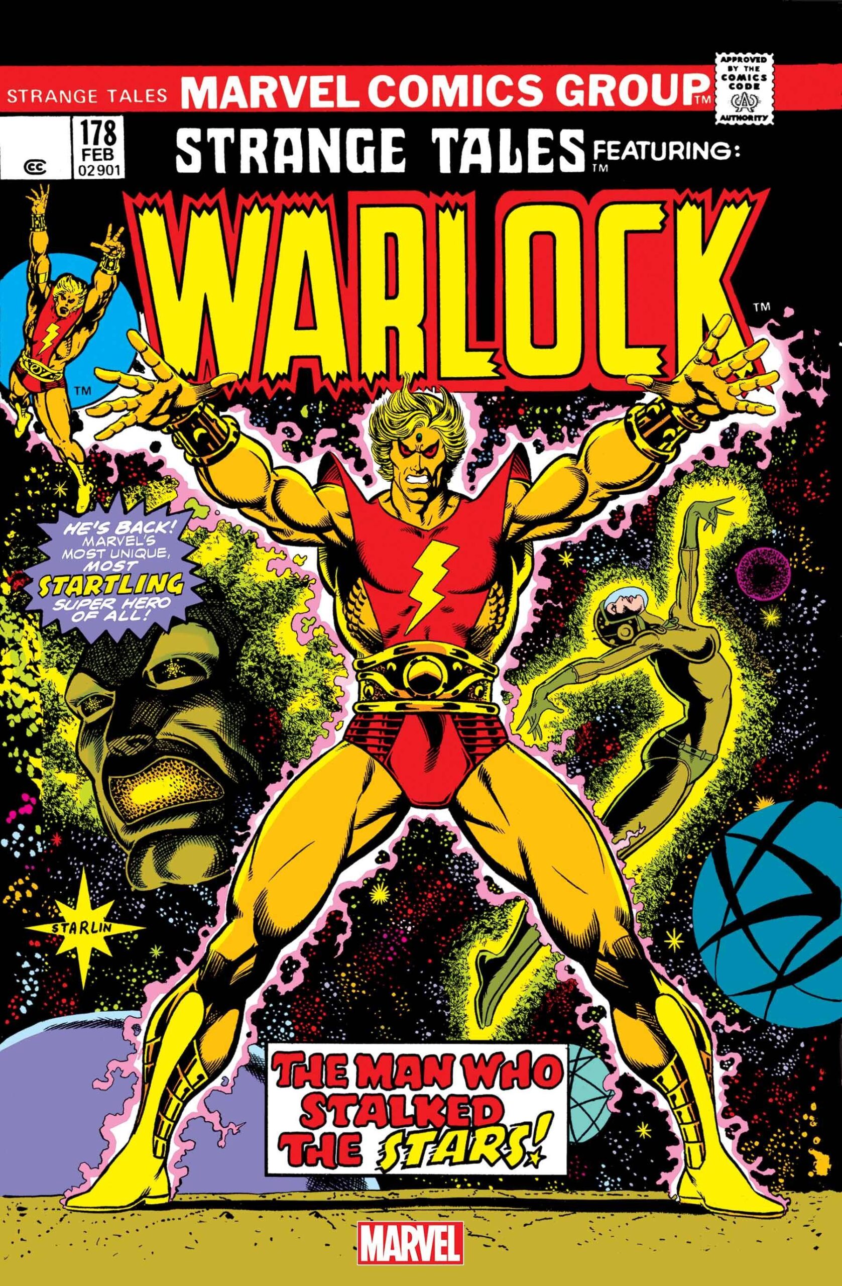 Adam Warlock Strange Tales #178 Facsimile Edition - Legacy Comics