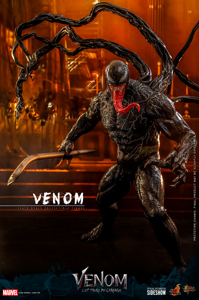 Venom Let There Be Carnage MMS626 Sixth Scale Figure by Hot Toys