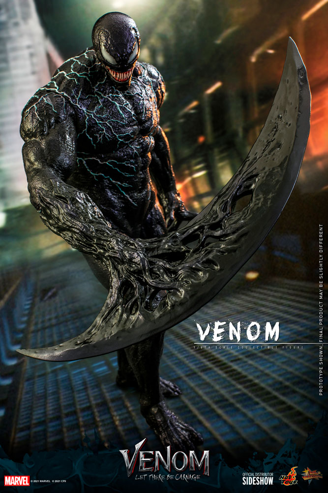 Venom Let There Be Carnage MMS626 Sixth Scale Figure by Hot Toys