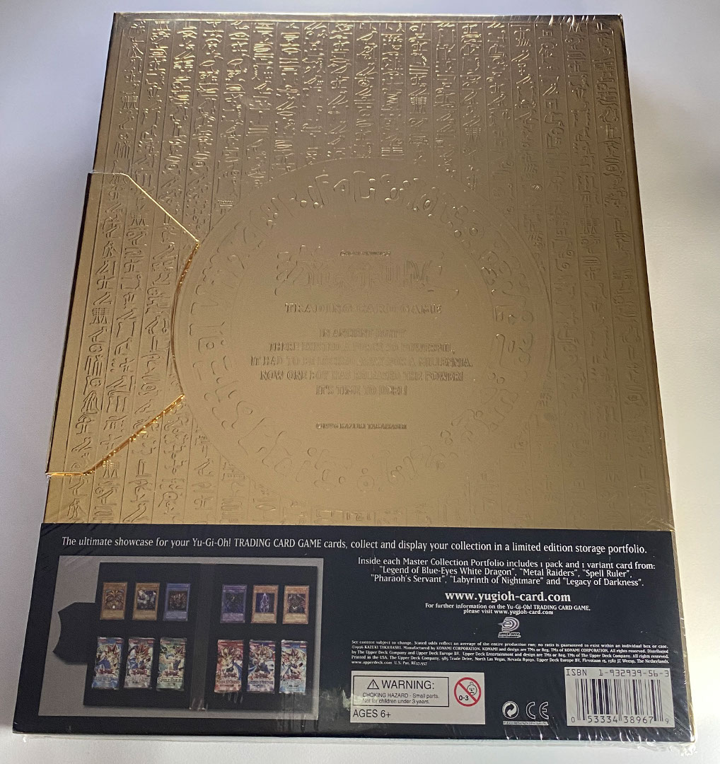 Yu-Gi-Oh! Master Collection Volume 1 Binder Factory Sealed