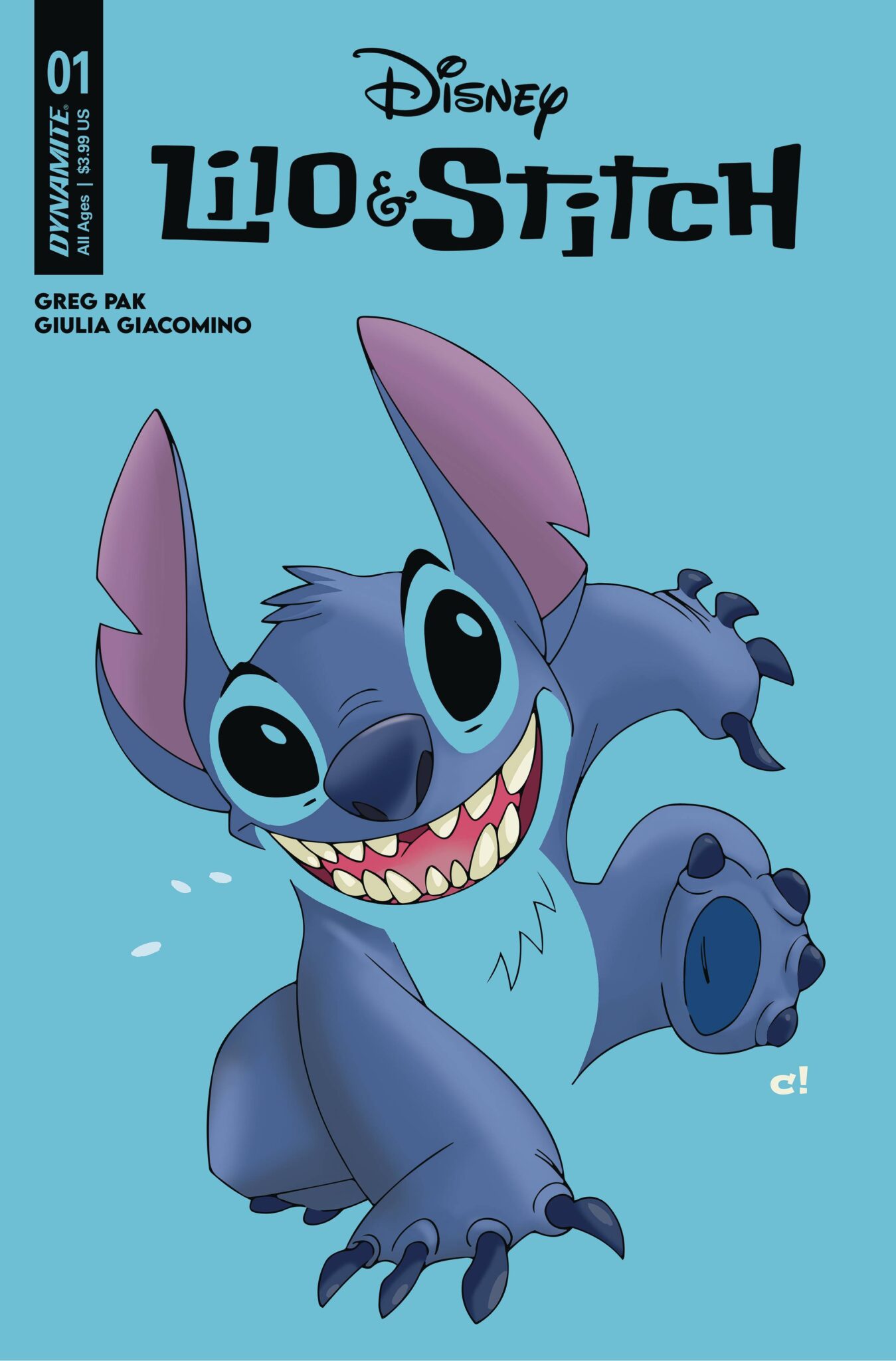 Lilo & Stitch #1 Craig Rousseau Color Bleed Negative Space Variant