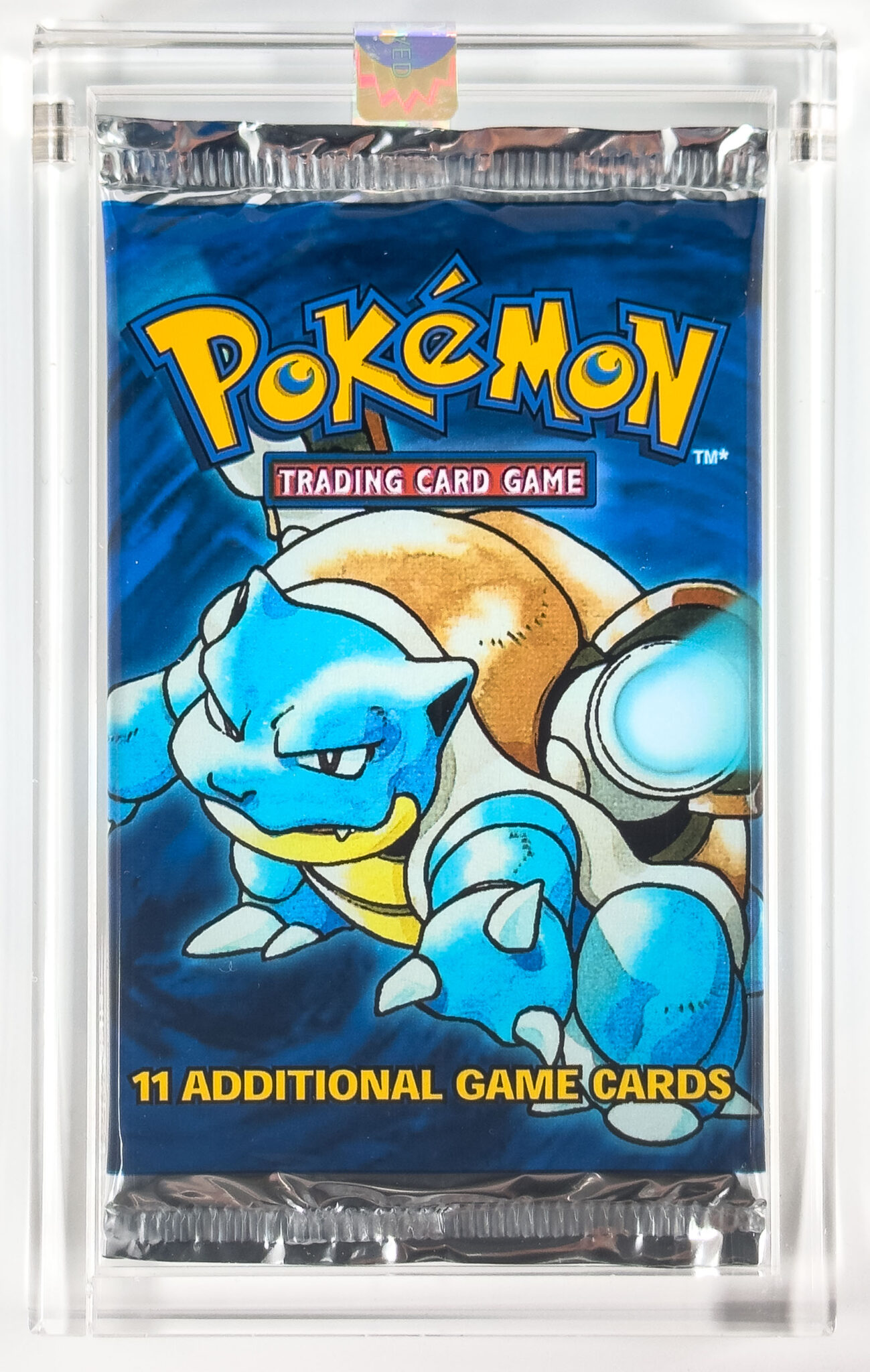Pokemon Base Set Unlimited Edition Blastoise Art Booster Pack