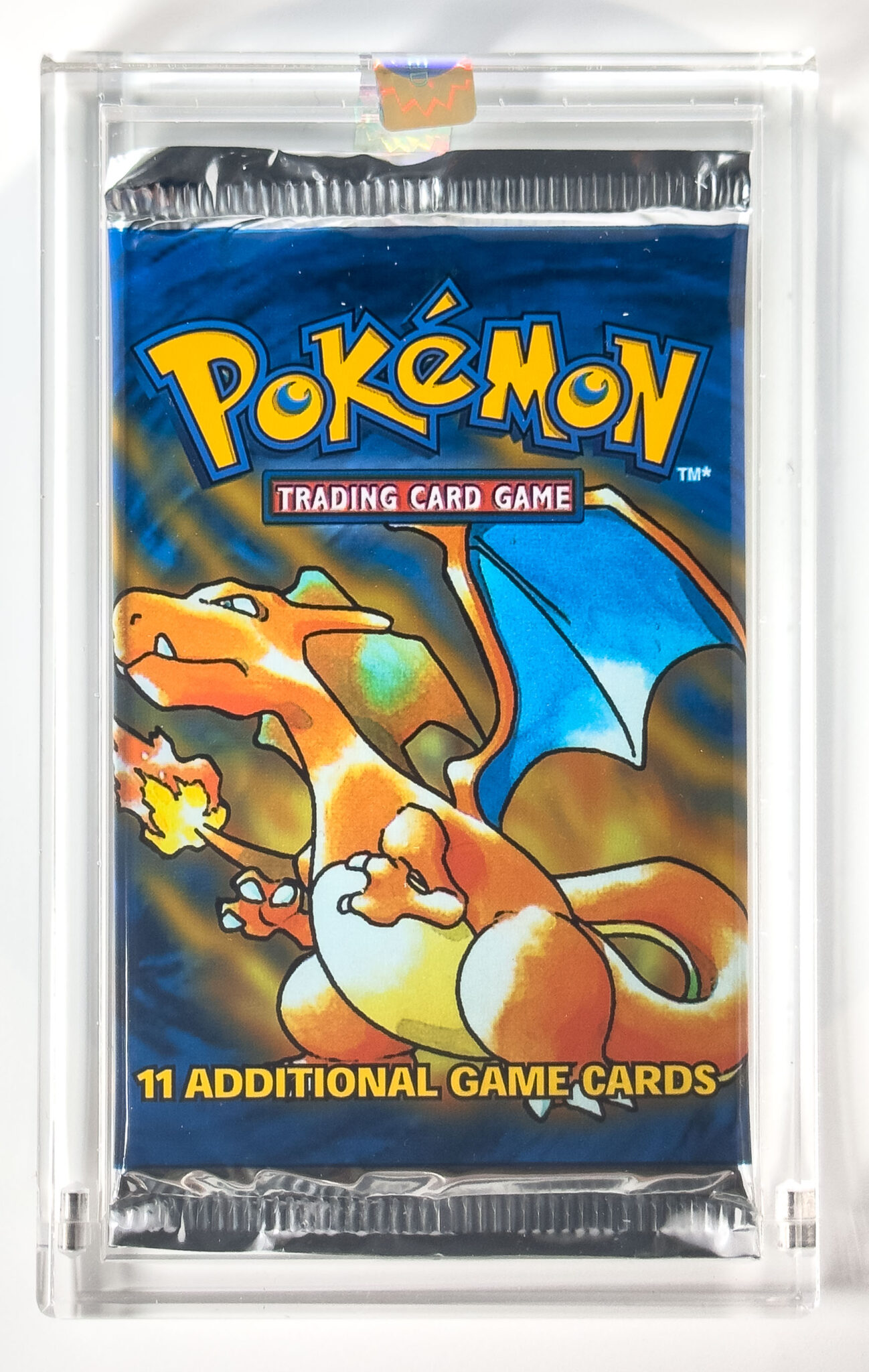 Pokemon Base Set Unlimited Edition Charizard Art Booster Pack
