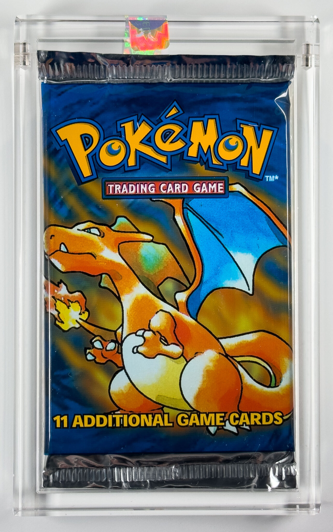 Pokemon Base Set Unlimited Edition Charizard Art Booster Pack