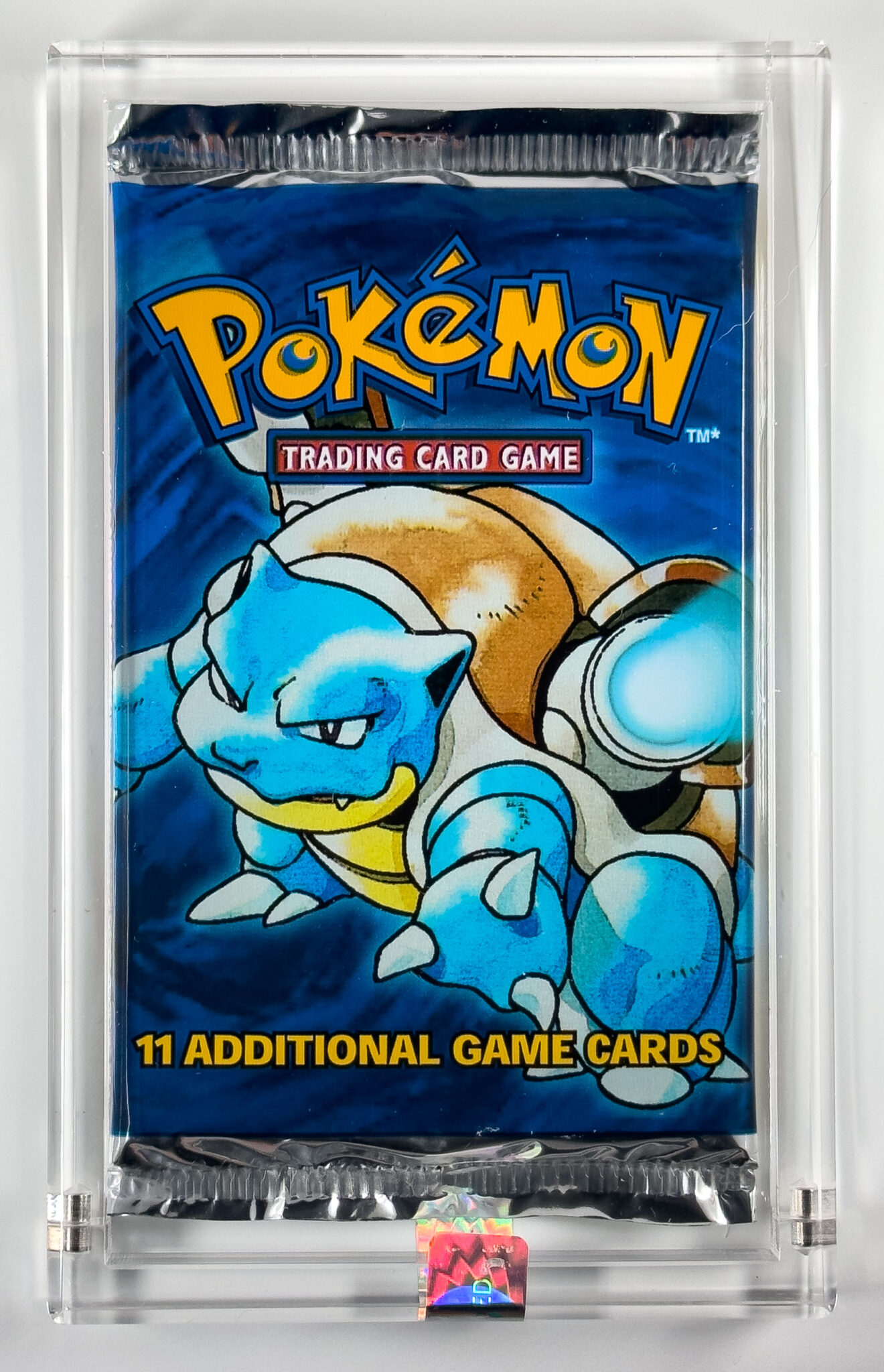 Pokemon Base Set Unlimited Edition Blastoise Art Booster Pack