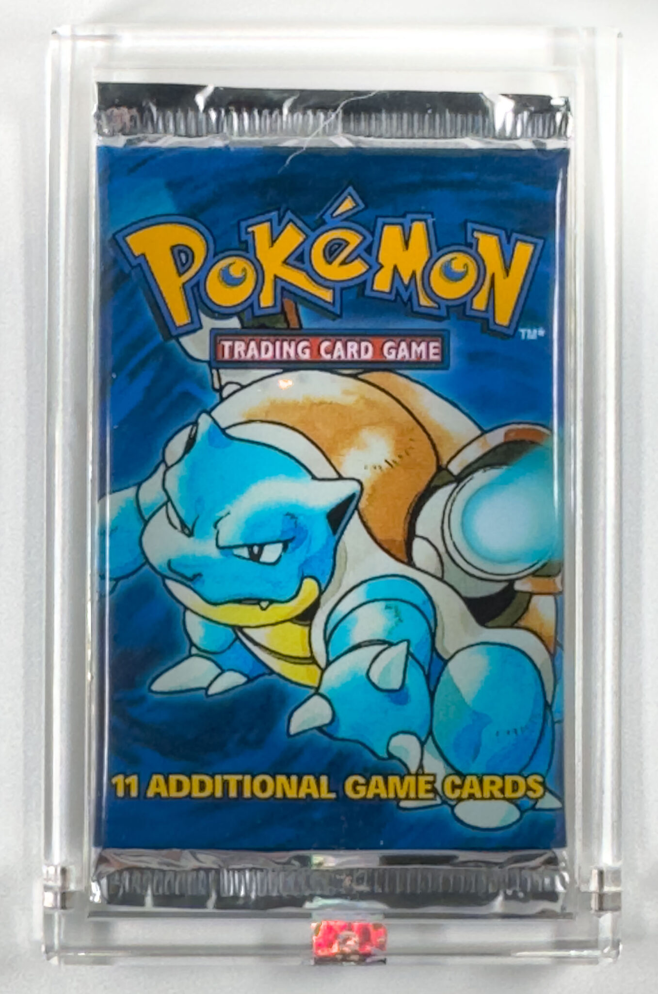 Pokemon Base Set Unlimited Edition Blastoise Art Booster Pack