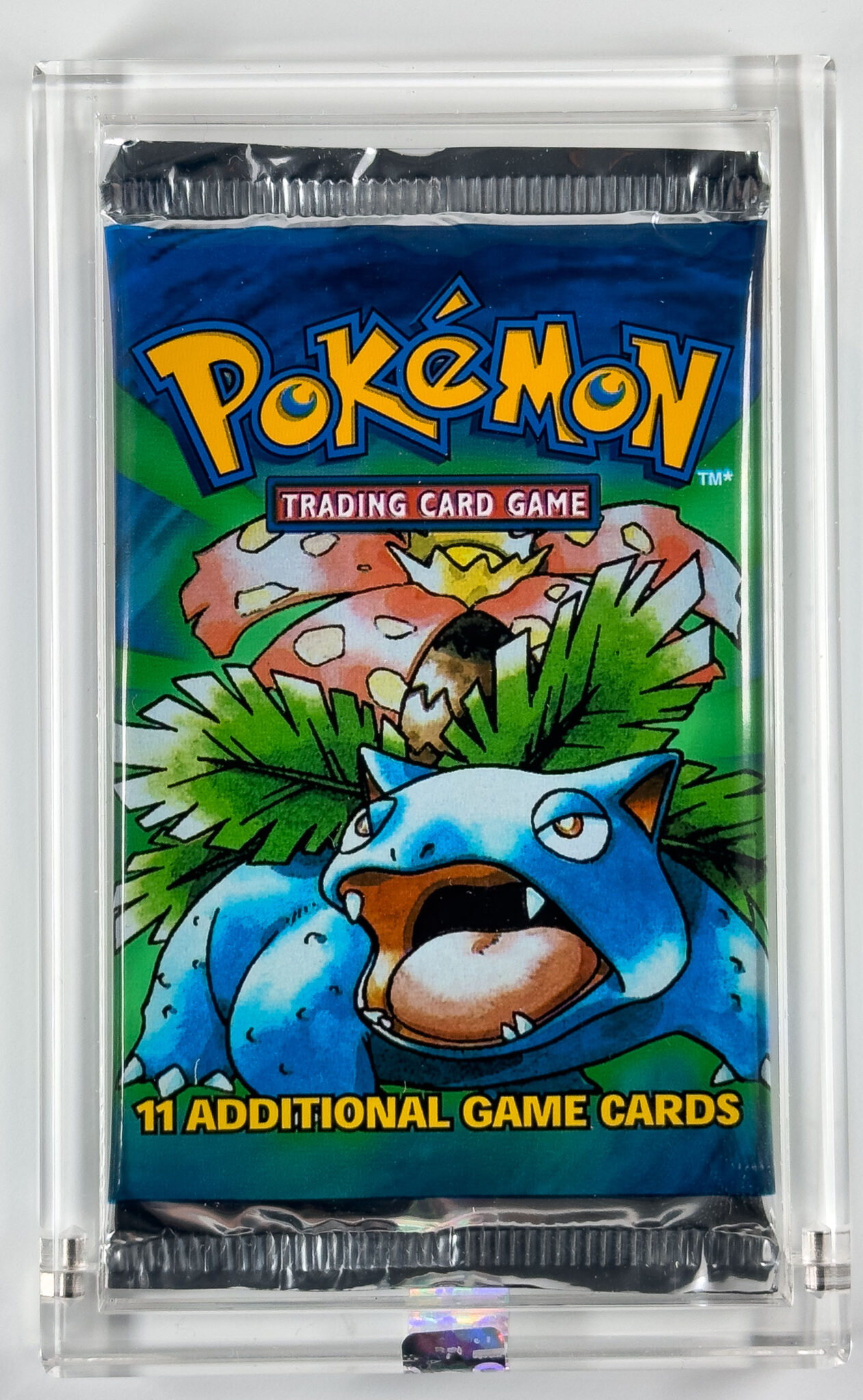 Pokemon Base Set Unlimited Edition Venusaur Art Booster Pack