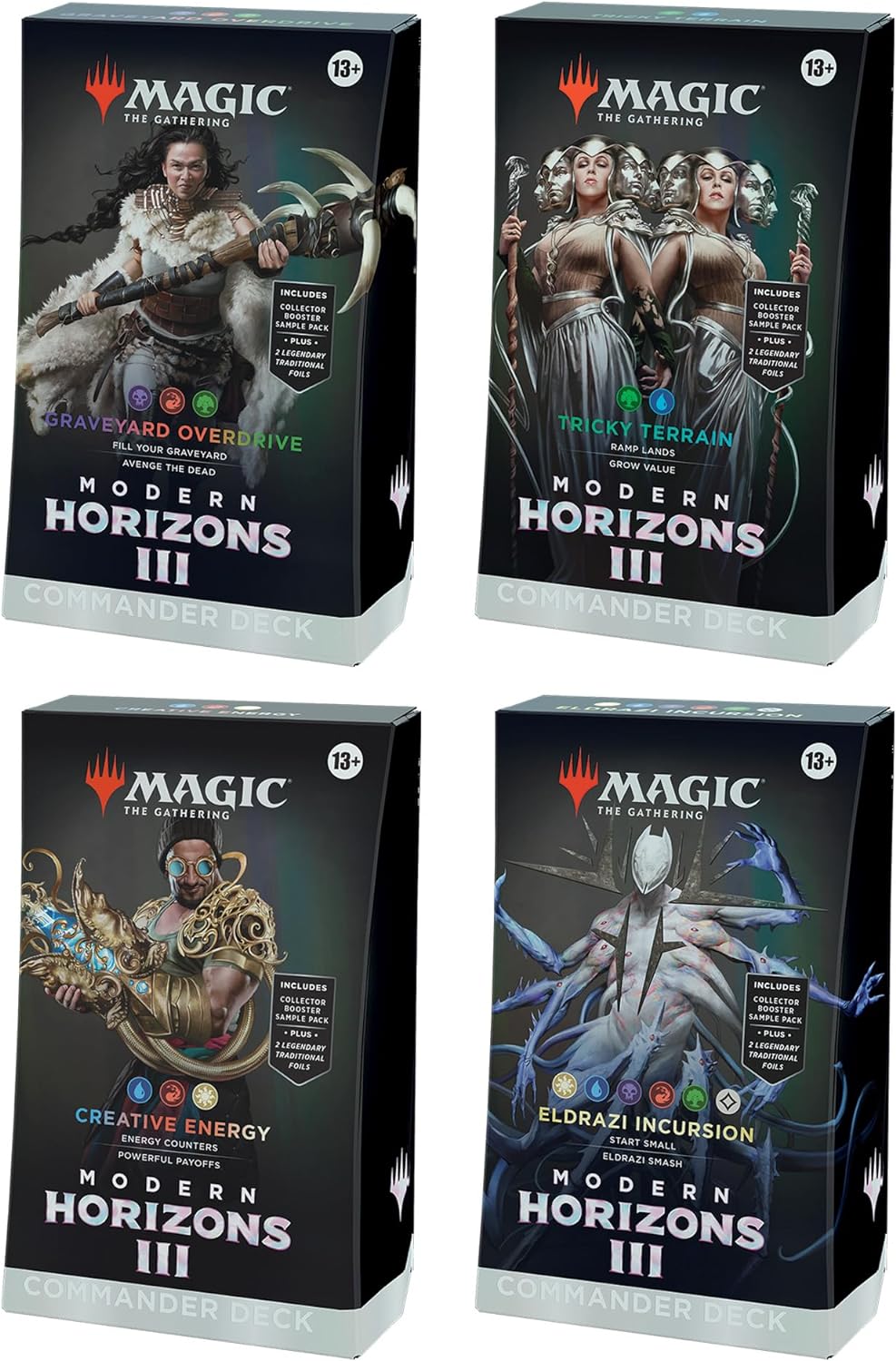 mh3 collector booster box price Amazon.com: Magic: The Gathering Modern Horizons 3 Collector Booster Box main image 1
