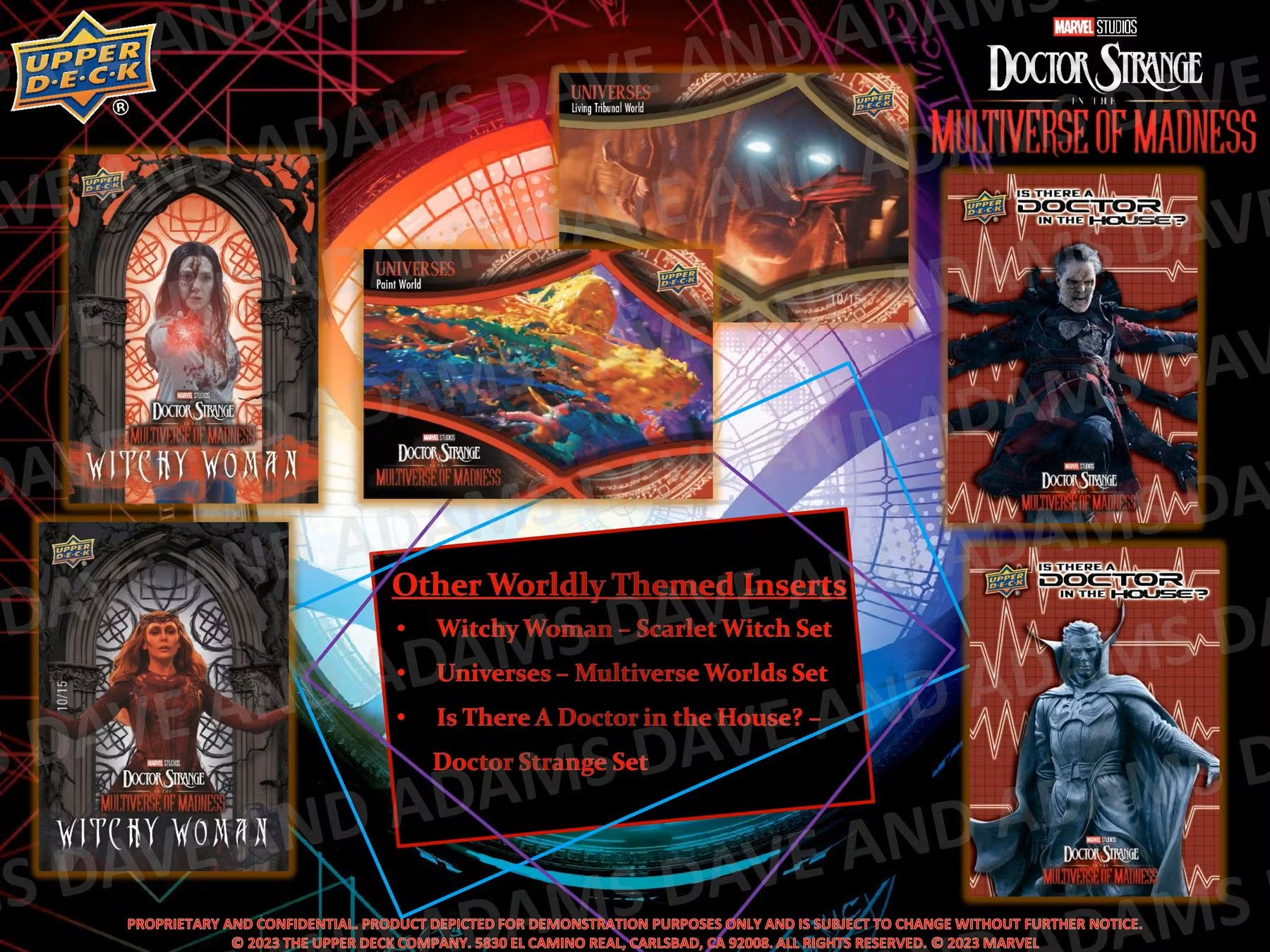 2023 Upper Deck Marvel Studios Doctor Strange Multiverse of